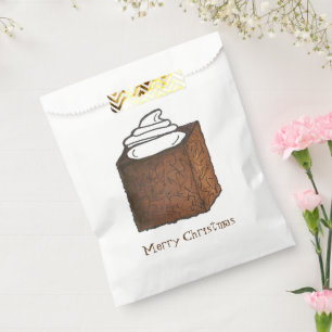 Sachets En Papier Joyeux Noël Gingerbread Gâteau Sucre et épices