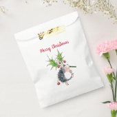 Sachets En Papier Joyeux Noël Holly Hedgehog (Scellé)