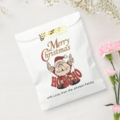 Sachets En Papier Joyeux Noël Père Noël (Scellé)