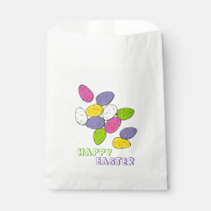 Sachets En Papier Joyeux Oeufs de bonbons Pastel Speckled maison de