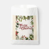 Sachets En Papier Joyeux sac en papier de Noël (Devant)
