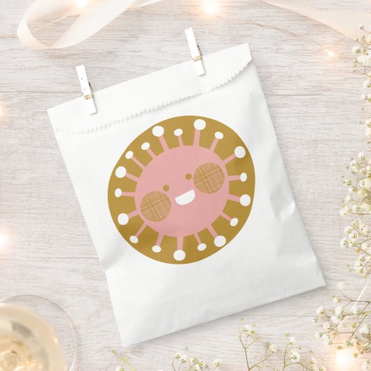 Sachets En Papier Joyeux soleil (Coupé)