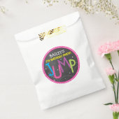 Sachets En Papier Jump Trampoline Fille fête d'anniversaire Neon Cha (Scellé)