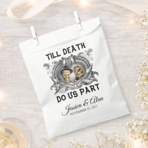Sachets En Papier Jusqu'à ce que la mort nous sépare Mariage d'Hallo