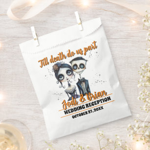 Sachets En Papier Jusqu'à ce que la mort nous sépare Mariage d'Hallo