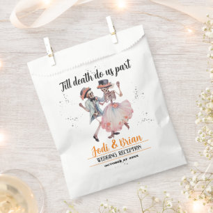 Sachets En Papier Jusqu'à ce que la mort nous sépare Mariage d'Hallo