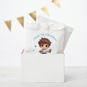 Sachets En Papier Karate Martial Arts fête d'anniversaire