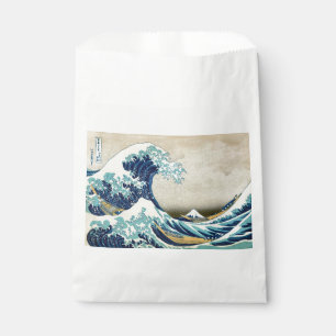 Sachets En Papier Katsushika Hokusai - La Grande vague au large de K