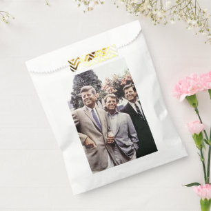 Sachets En Papier Kennedy Brothers, président John, Robert & Ted