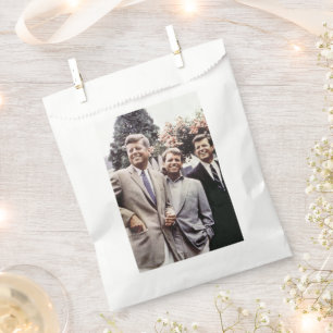 Sachets En Papier Kennedy Brothers, président John, Robert & Ted