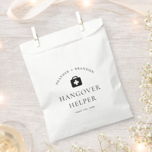 Sachets En Papier Kit de main-d'oeuvre Mariage moderne