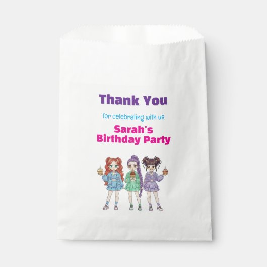 Sachets En Papier KPOP Superstar Birthday (Devant)