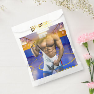 Sachets En Papier La bosse musculaire de l'homme musclé de SlipperyJ