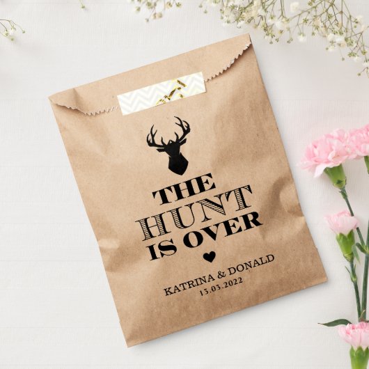 Sachets En Papier La chasse au Mariage campagnard rustique (Scellé)