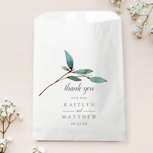 Sachets En Papier La collection de Mariages de liss botaniques