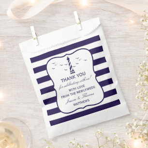 Sachets En Papier La collection de Mariages du phare nautique