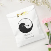Sachets En Papier La faveur met en sac la colombe Harmomy de YinYang (Scellé)