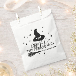 Sachets En Papier La fête d'Halloween de la sorcière est là