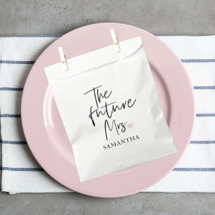 Sachets En Papier La future Mme et Votre Nom   Cadeau de beauté mode