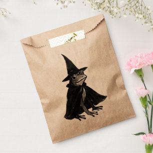 Sachets En Papier La Grenouille Sorcière – Dessin Halloween au Pince