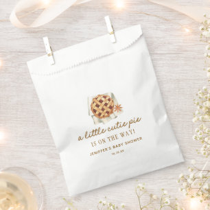Sachets En Papier La Petite Cutie Pie D'Automne Est Sur Le Chemin Ba