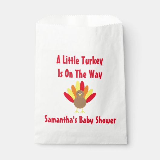 Sachets En Papier La Petite Turquie Sur Le Chemin (Devant)