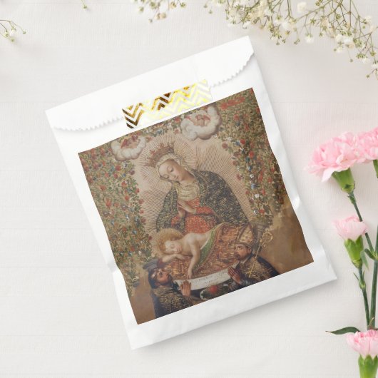 Sachets En Papier La Vierge adorant le Christ Enfant Noël (Scellé)