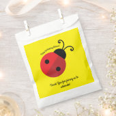 Sachets En Papier Lady Bug Cute Kid's Ladybug Birthday Party (Coupé)