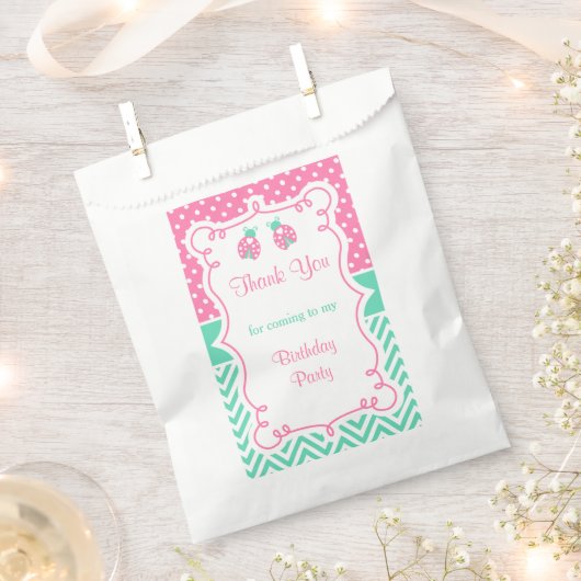 Sachets En Papier Ladybug Ladybird (Coupé)