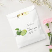 Sachets En Papier Laisser grandir l'amour | Sac de faveur de mariage (Scellé)