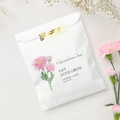 Sachets En Papier Laisser l'amour grandir Chrysanthemum Mariage de s (Scellé)