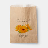 Sachets En Papier Laisser l'amour grandir l Calendula semences maria (Devant)