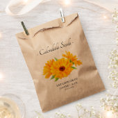 Sachets En Papier Laisser l'amour grandir l Calendula semences maria (Coupé)