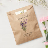 Sachets En Papier Laisser l'amour grandir l Lavender semences mariag (Scellé)