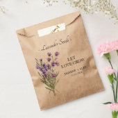 Sachets En Papier Laisser l'amour grandir Lavender semence Mariage p (Scellé)