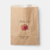 Sachets En Papier Laisser l'amour grandir le Mariage de semences Dah (Devant)