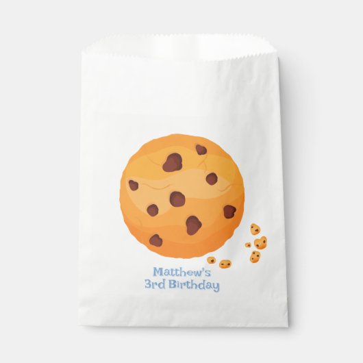Sachets En Papier Lait & Biscuits (Devant)