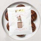 Sachets En Papier Lait de chocolat Saint Valentin