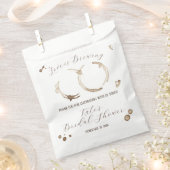 Sachets En Papier L'amour brasse, Café, Taches, Fête des mariées (Coupé)