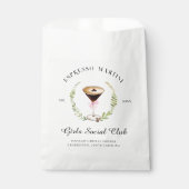 Sachets En Papier L'amour brasse | Espresso Martini Bachelorette (Devant)