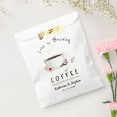 Sachets En Papier L'amour brasse le Mariage de café (Scellé)