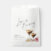 Sachets En Papier L'amour brasse une Fête des mariées élégante (Devant)