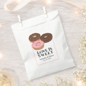 Sachets En Papier L'Amour Est De La Donut Douce | MARIAGE (Coupé)