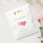 Sachets En Papier L'amour est doux Coeurs Fête des mariées Favoriser (Scellé)