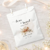 Sachets En Papier L'amour est doux Profitez d'un traitement Automne  (Coupé)