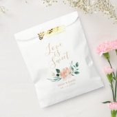 Sachets En Papier L'amour est doux Romantique jardin mariage floral (Scellé)