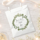 Sachets En Papier L'amour est doux vert Mariage Garland (Coupé)
