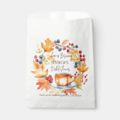 Sachets En Papier L'amour est en train de brasser la douche nuptiale (Devant)