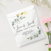 Sachets En Papier L'amour est la Fête des mariées douce d'Eucalyptus (Scellé)