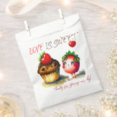 Sachets En Papier L'amour est Mariage (Coupé)